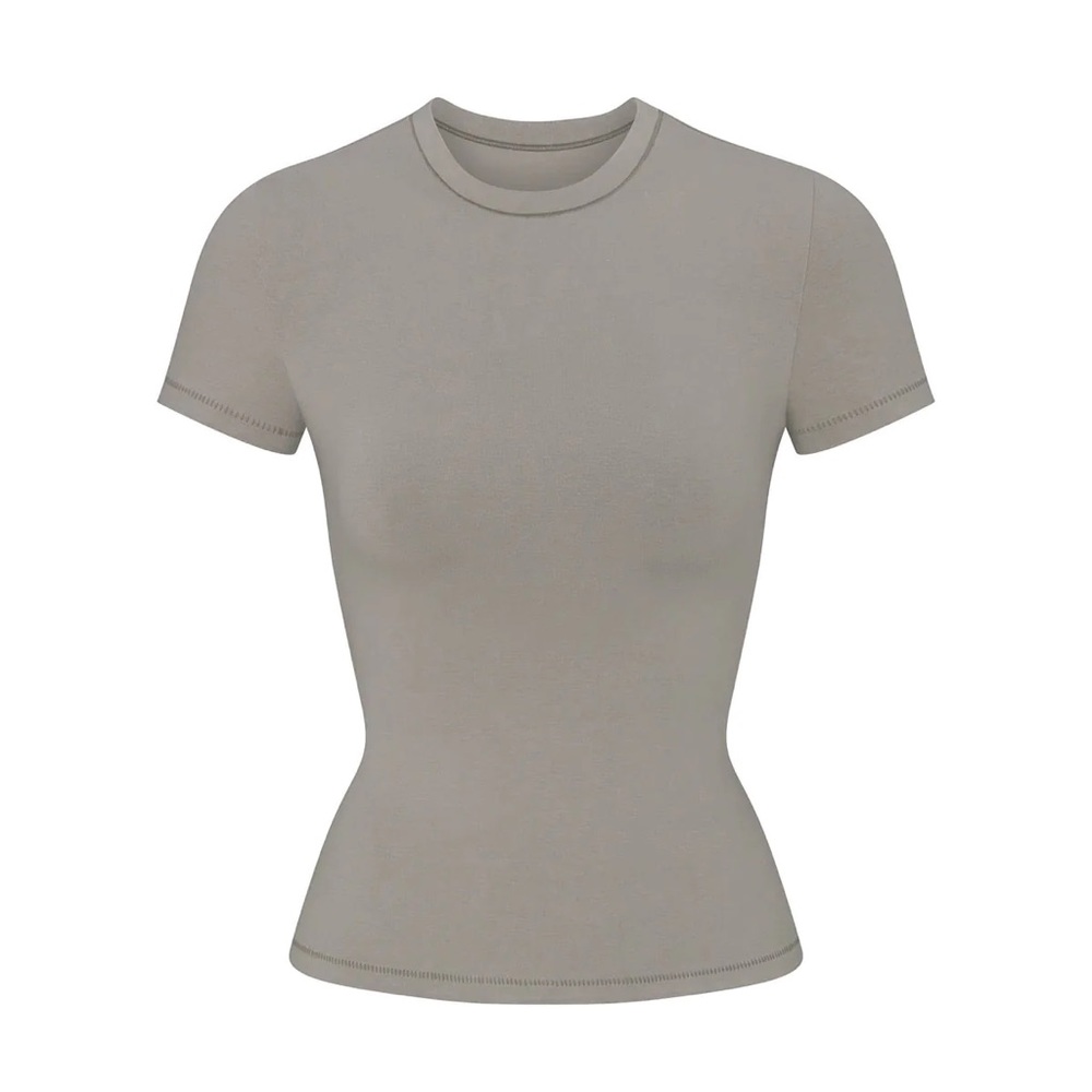 skims cotton jersey tshirt smoke